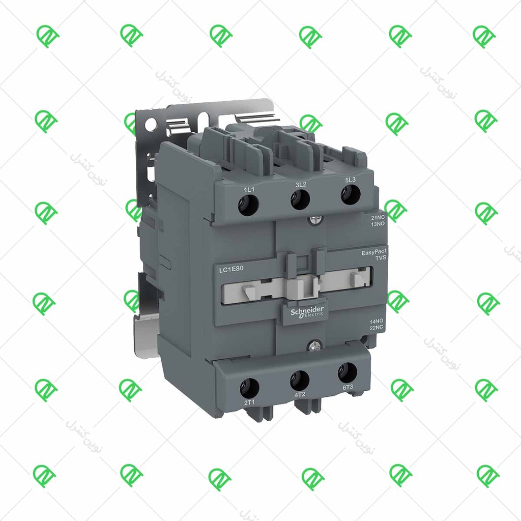 [LC1E80M5] کنتاکتور اشنایدر مدل LC1E80M5 بوبین 220 ولت
