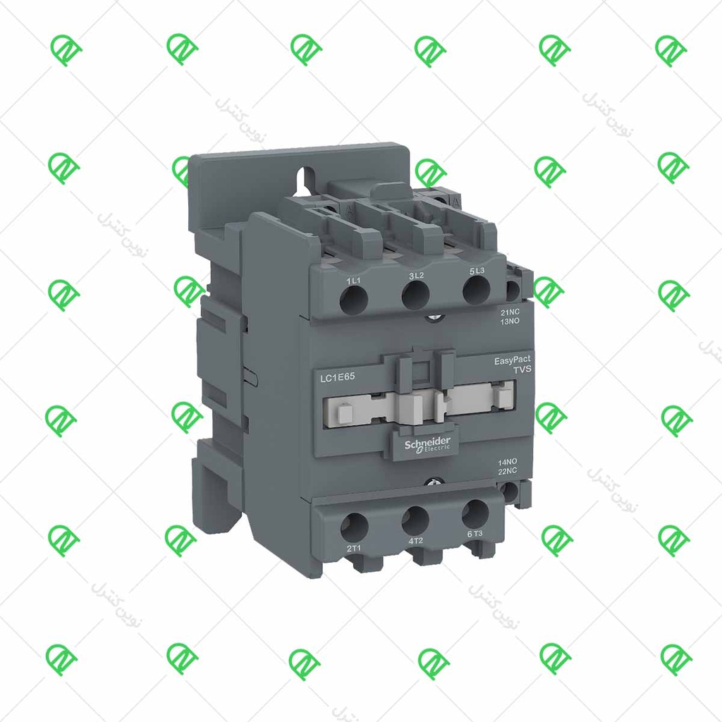 [LC1E50M5] کنتاکتور اشنایدر مدل LC1E50M5 بوبین 220 ولت